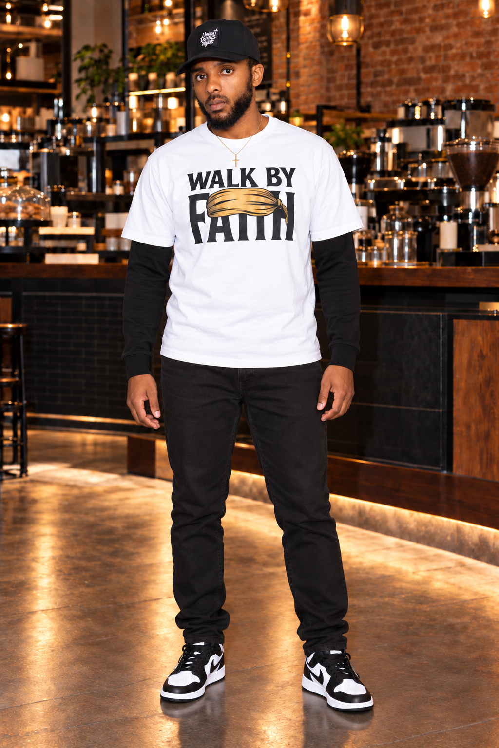 WALK BY FAITH T SHIRT