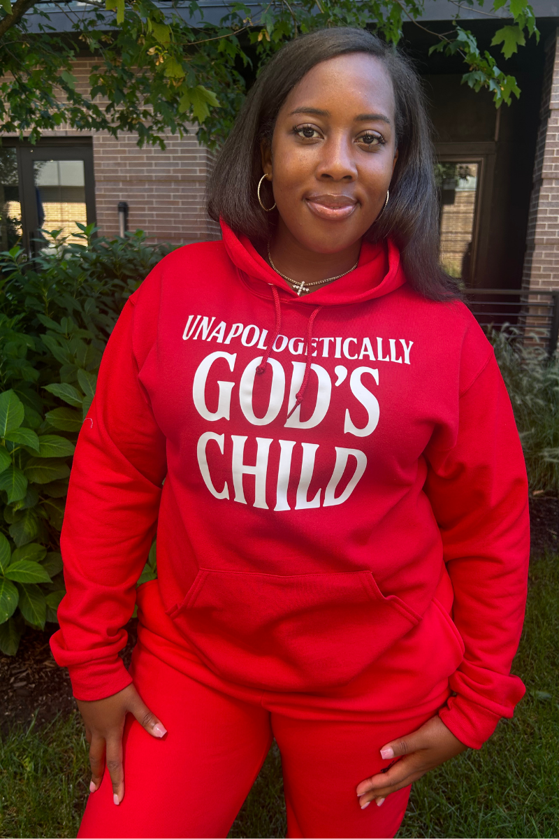 UNAPOLOGETICALLY GOD'S CHILD SWEATSUIT