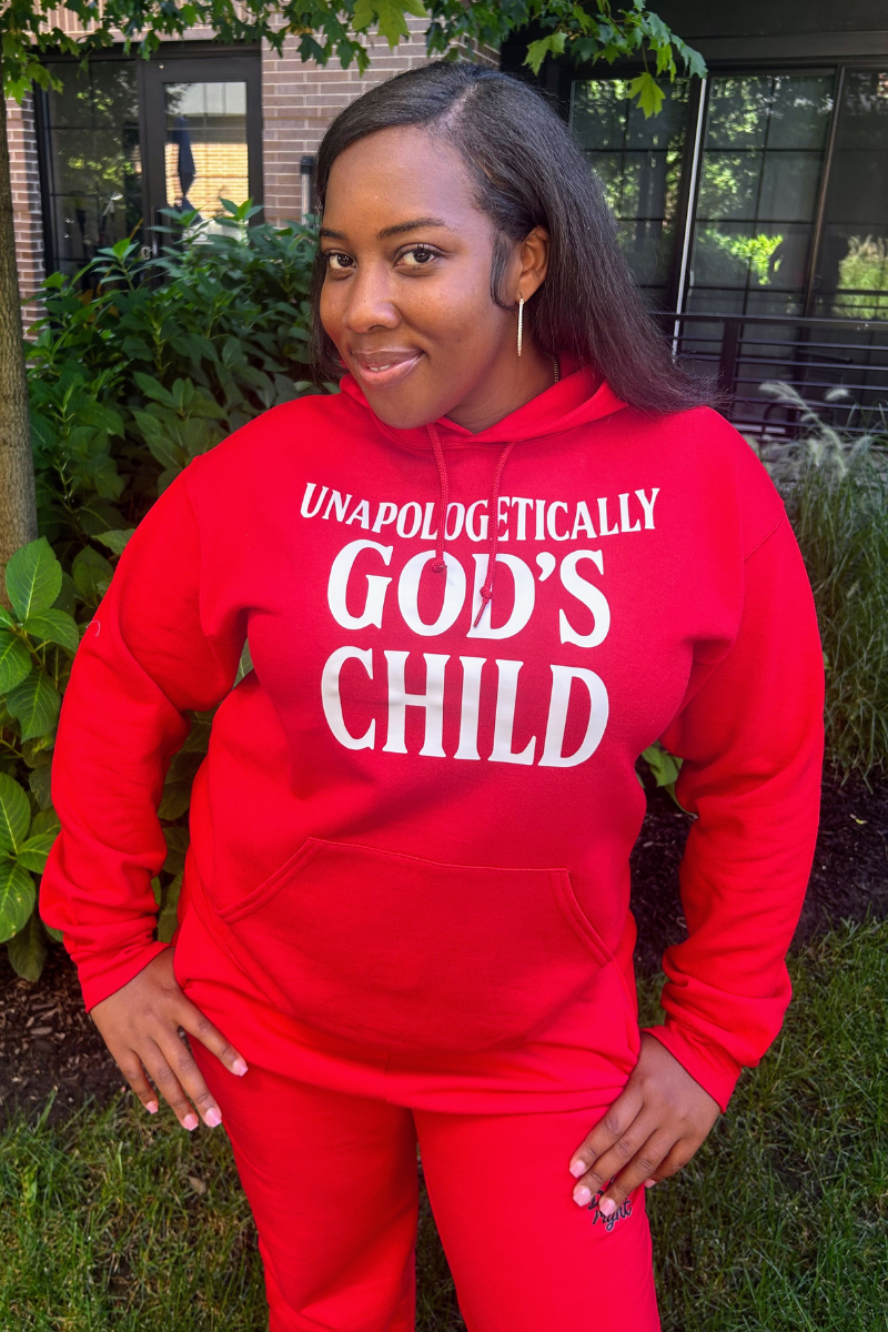 UNAPOLOGETICALLY GOD'S CHILD SWEATSUIT