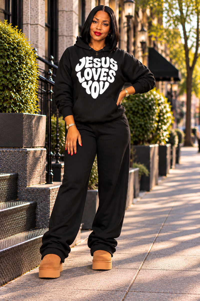 JESUS LOVES YOU HOODIE