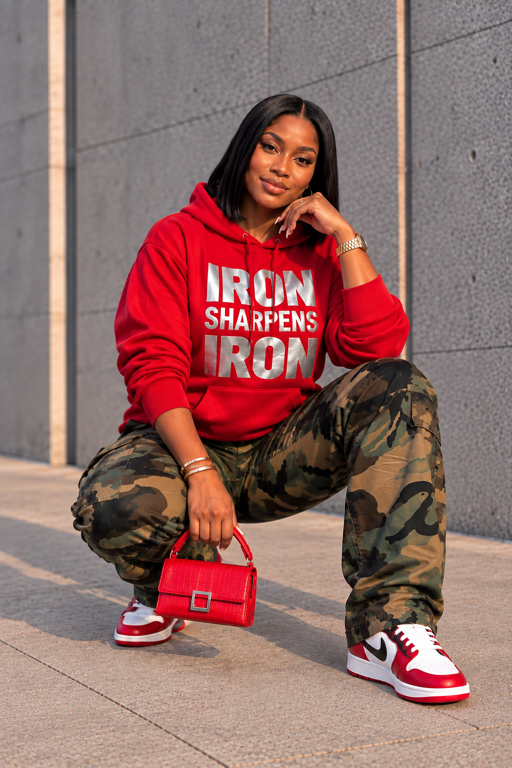 Iron Sharpens Iron Christian Hoodie