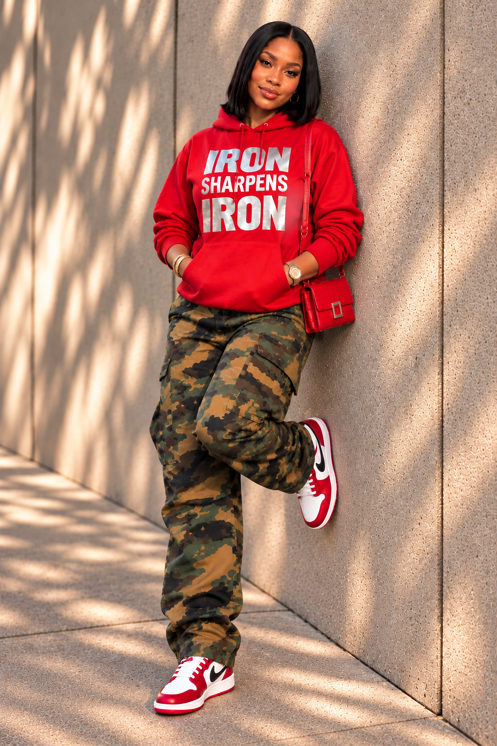 Iron Sharpens Iron Christian Hoodie