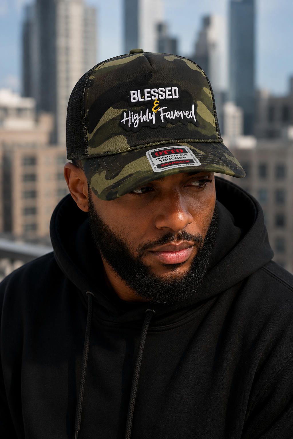 BLESSED & HIGHLY FAVORED SNAPBACK