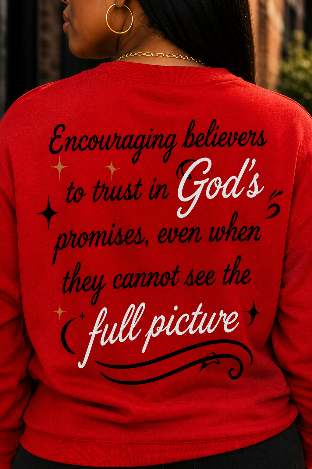ENCOURAGING BELIEVERS CREWNECK SWEATSHIRT