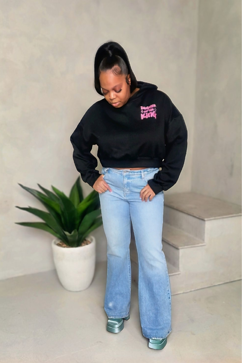 DK Crop Top Hoodie