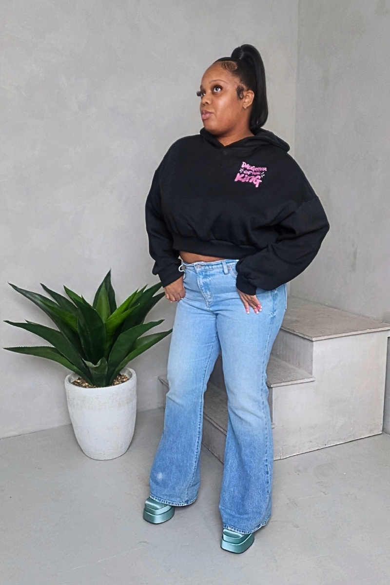 DK Crop Top Hoodie
