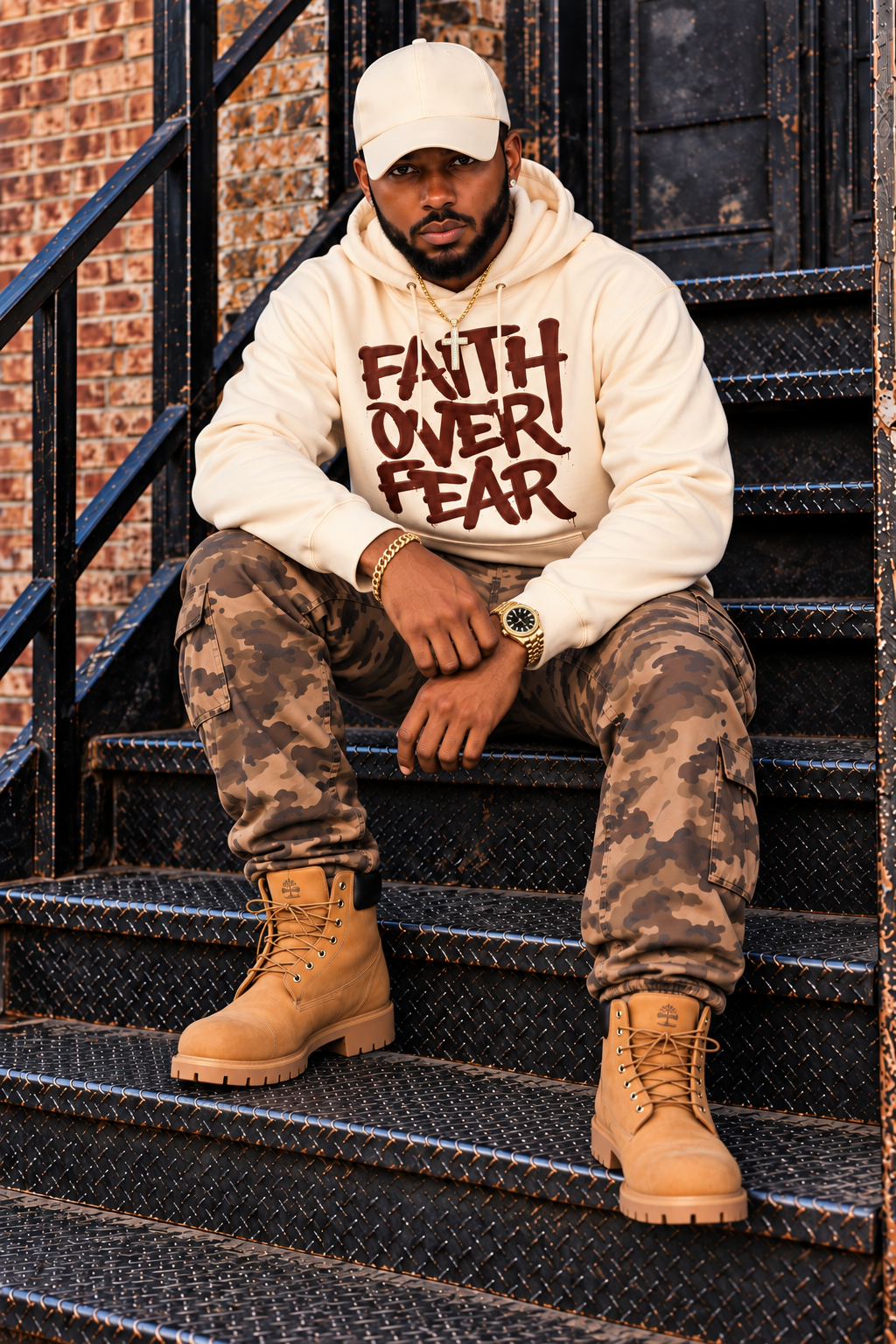 FAITH OVER FEAR HOODIE