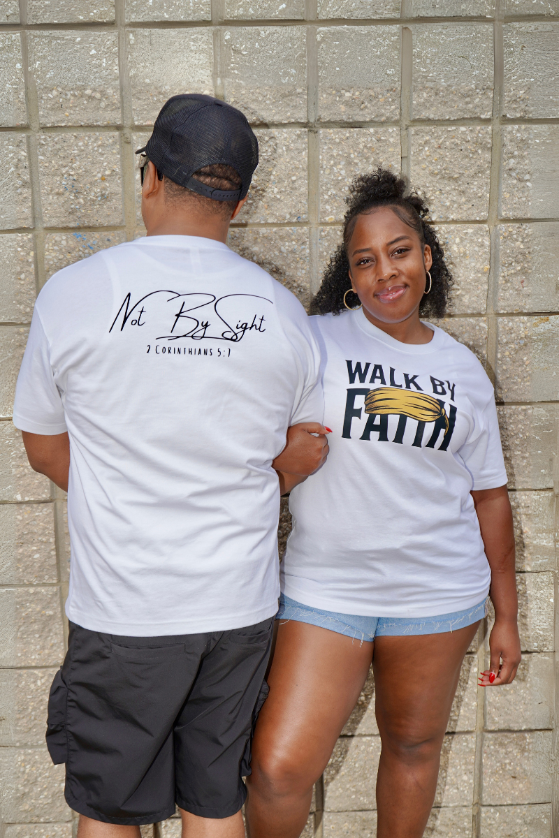 WALK BY FAITH T SHIRT