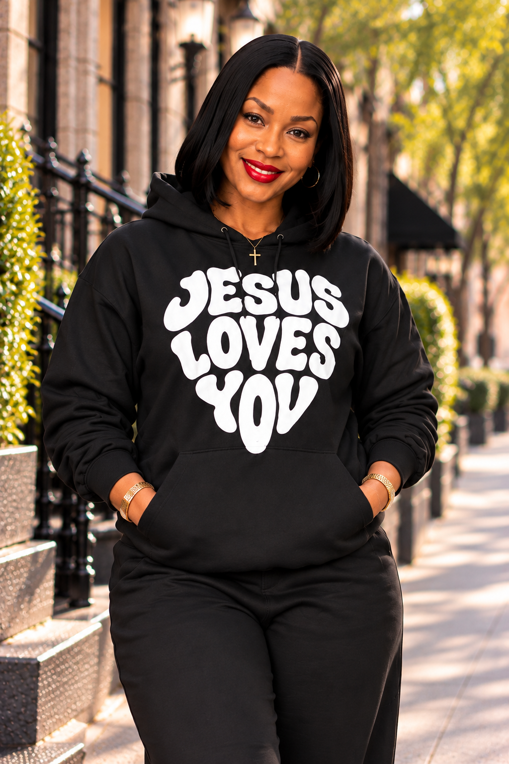 JESUS LOVES YOU HOODIE