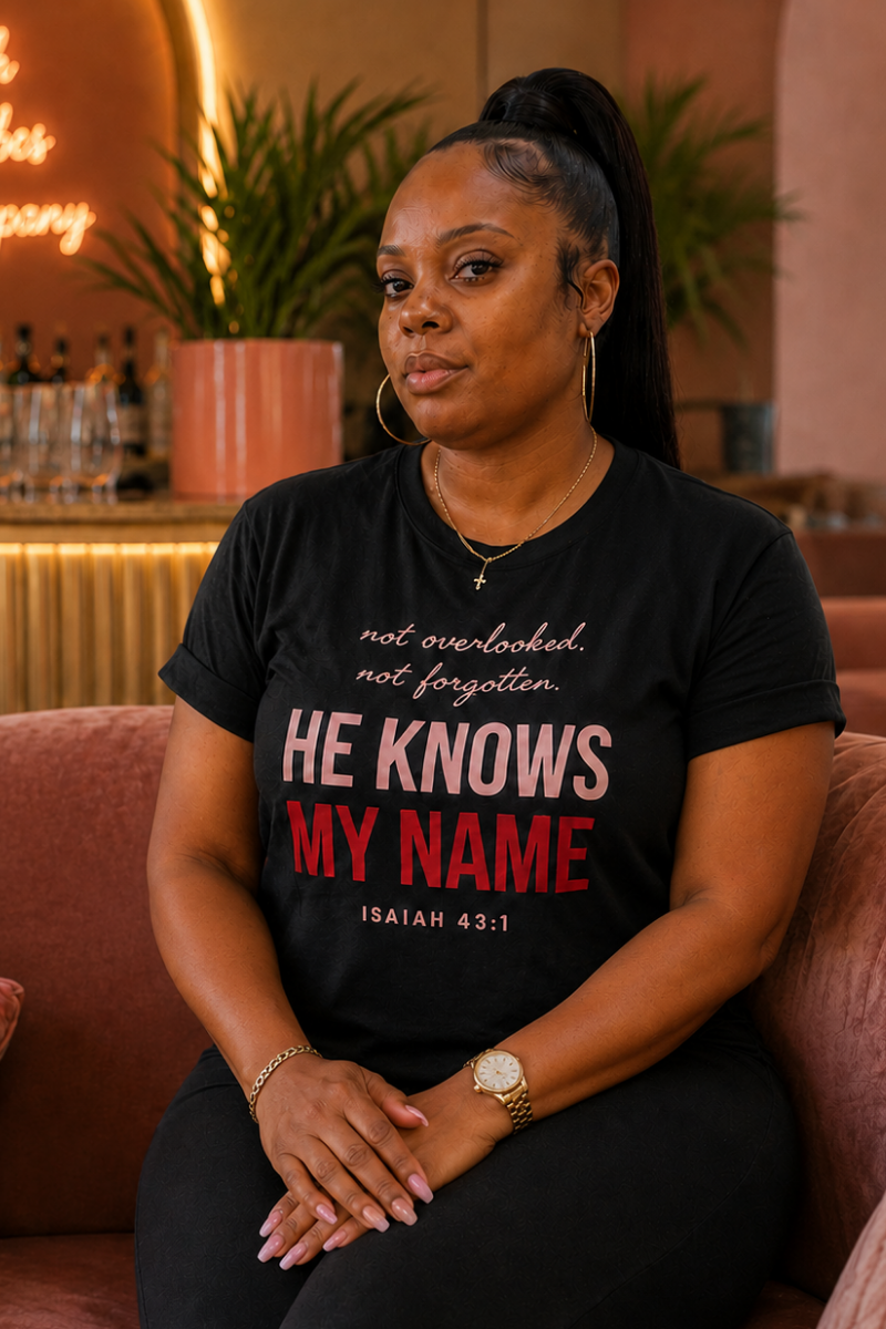 HE KNOWS MY NAME T-SHIRT