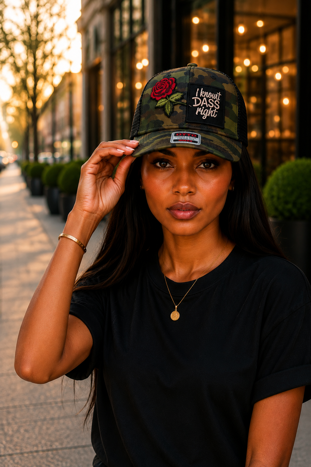 IKDR THE ROSE SNAPBACK