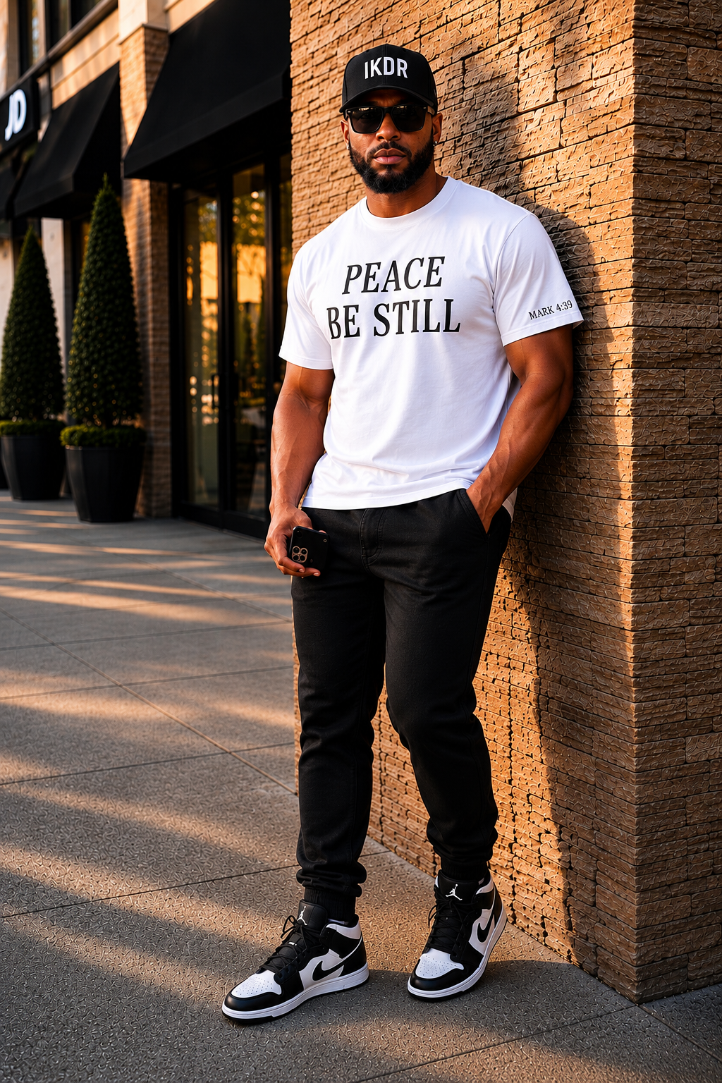 PEACE BE STILL T-SHIRT [MARK 4:39]
