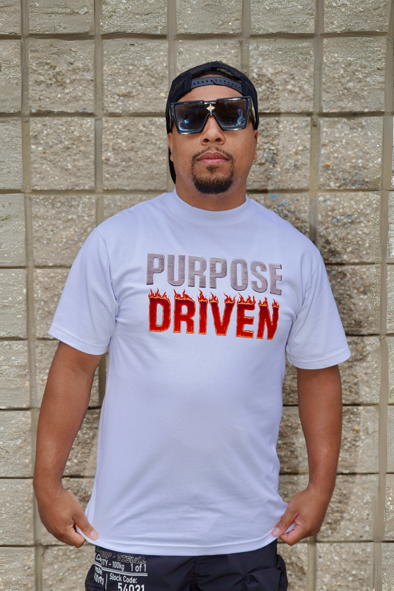 PURPOSE DRIVEN T-SHIRT [ Romans 8:28]