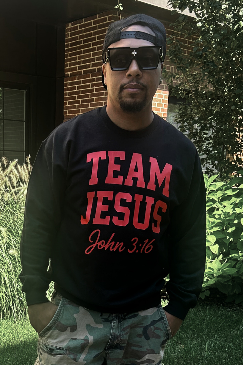 TEAM JESUS Crew Neck Sweatshirt