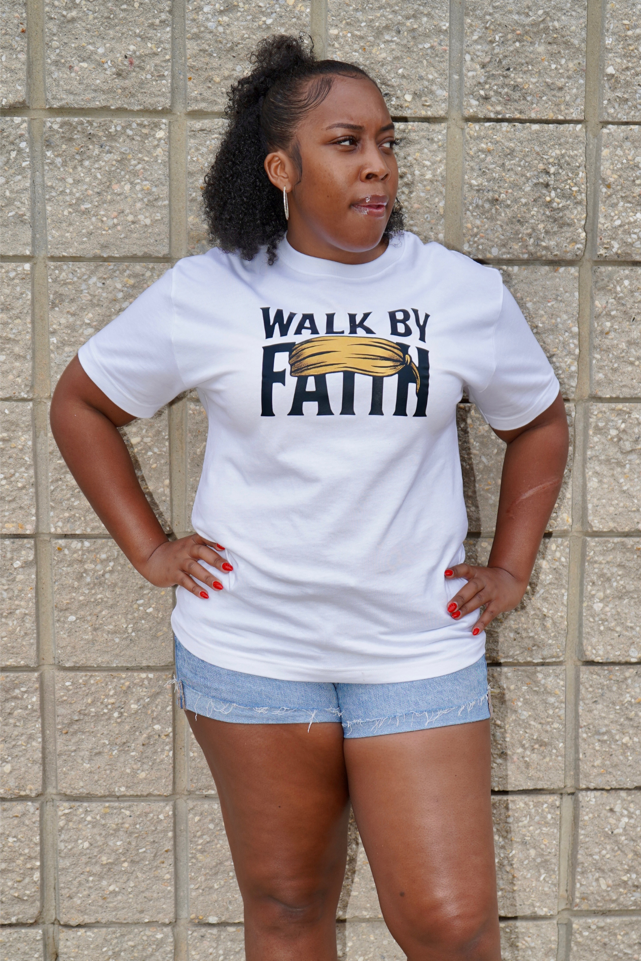 WALK BY FAITH T SHIRT