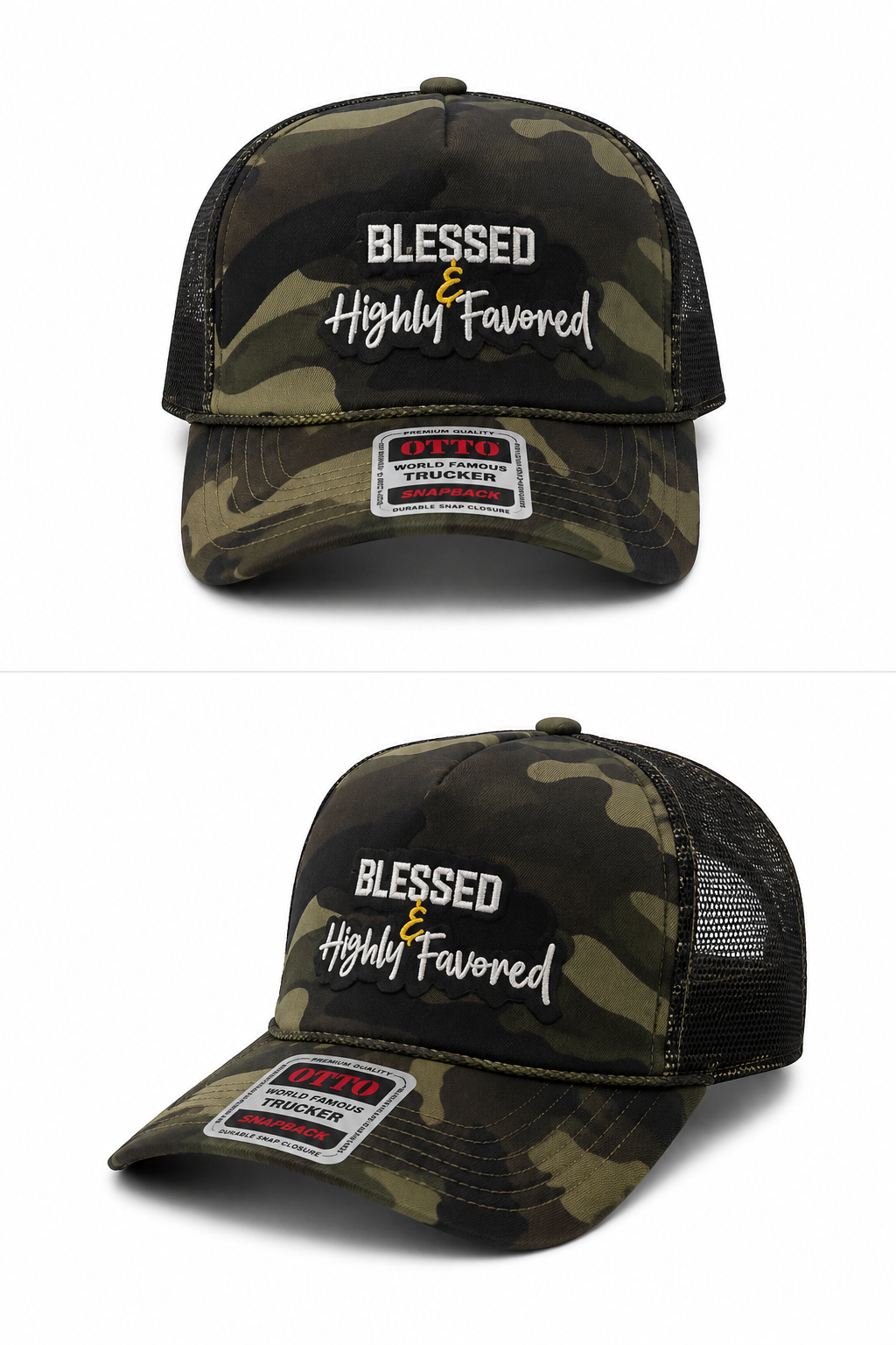 BLESSED & HIGHLY FAVORED SNAPBACK