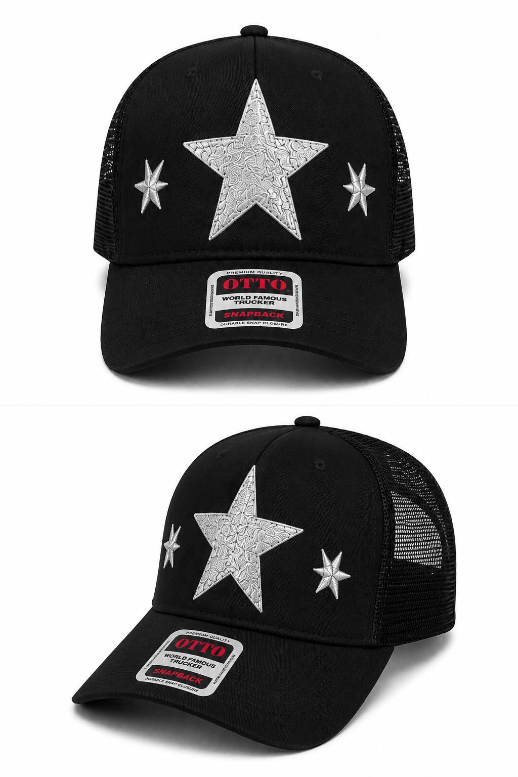 THREE STARS SNAPBACK