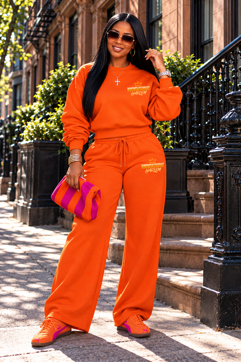 I Can Do All Things Through Christ Custom Sweatsuit – Orange