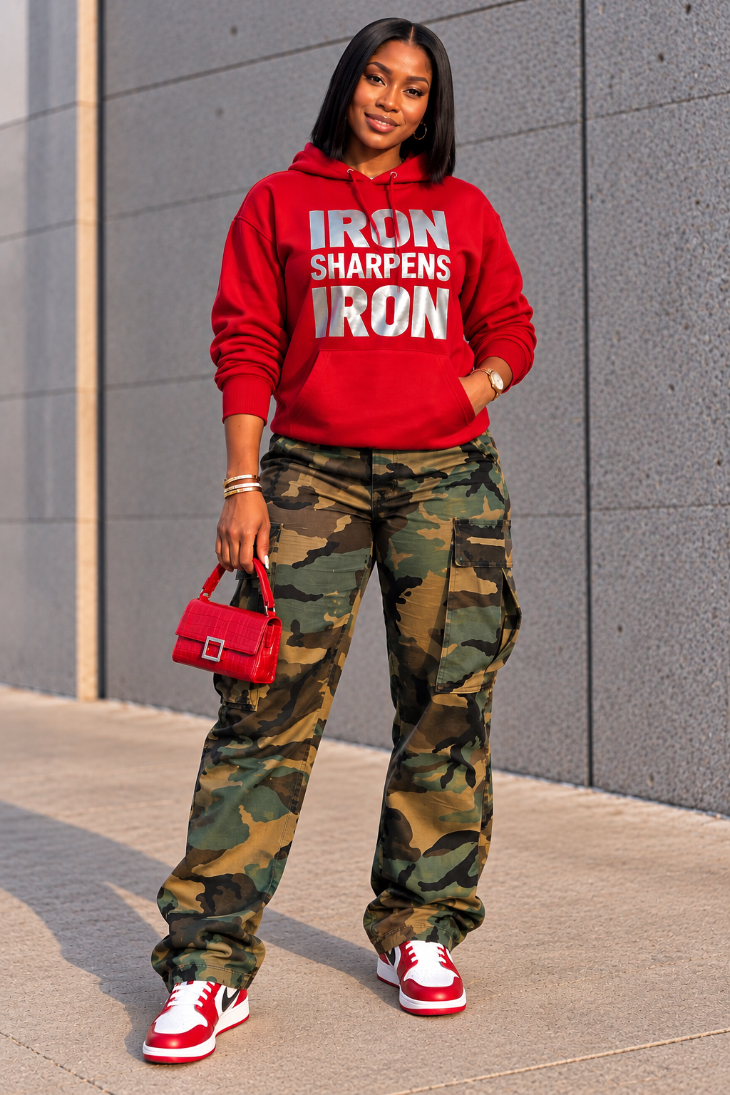 Iron Sharpens Iron Christian Hoodie