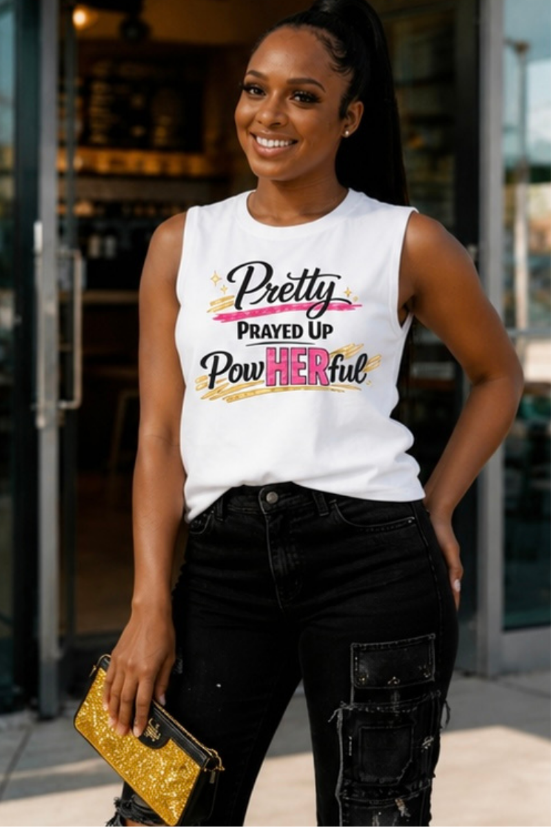 THE PPP SLEEVELESS T-SHIRT