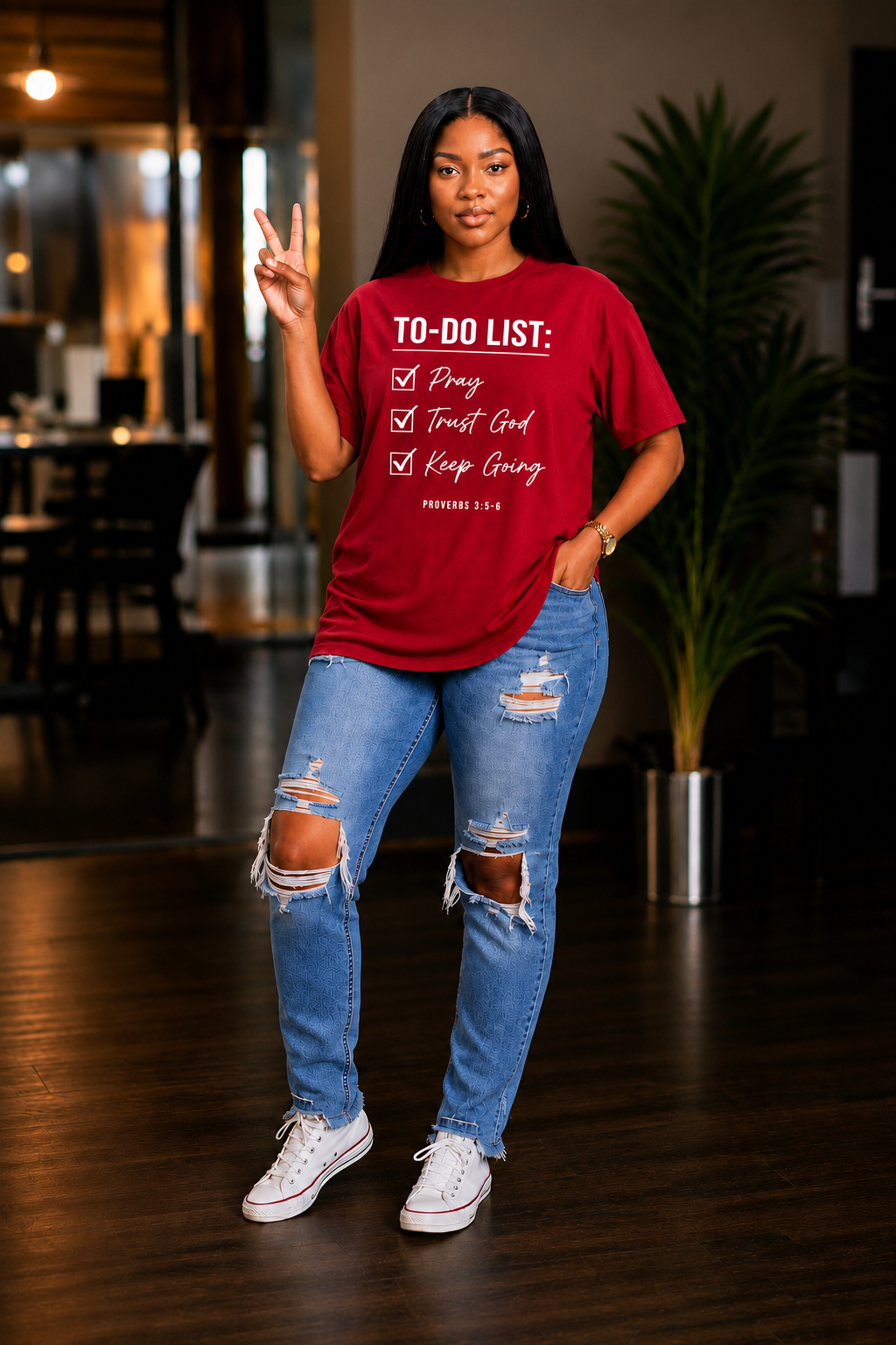 THE TO DO LIST FAITH TEE