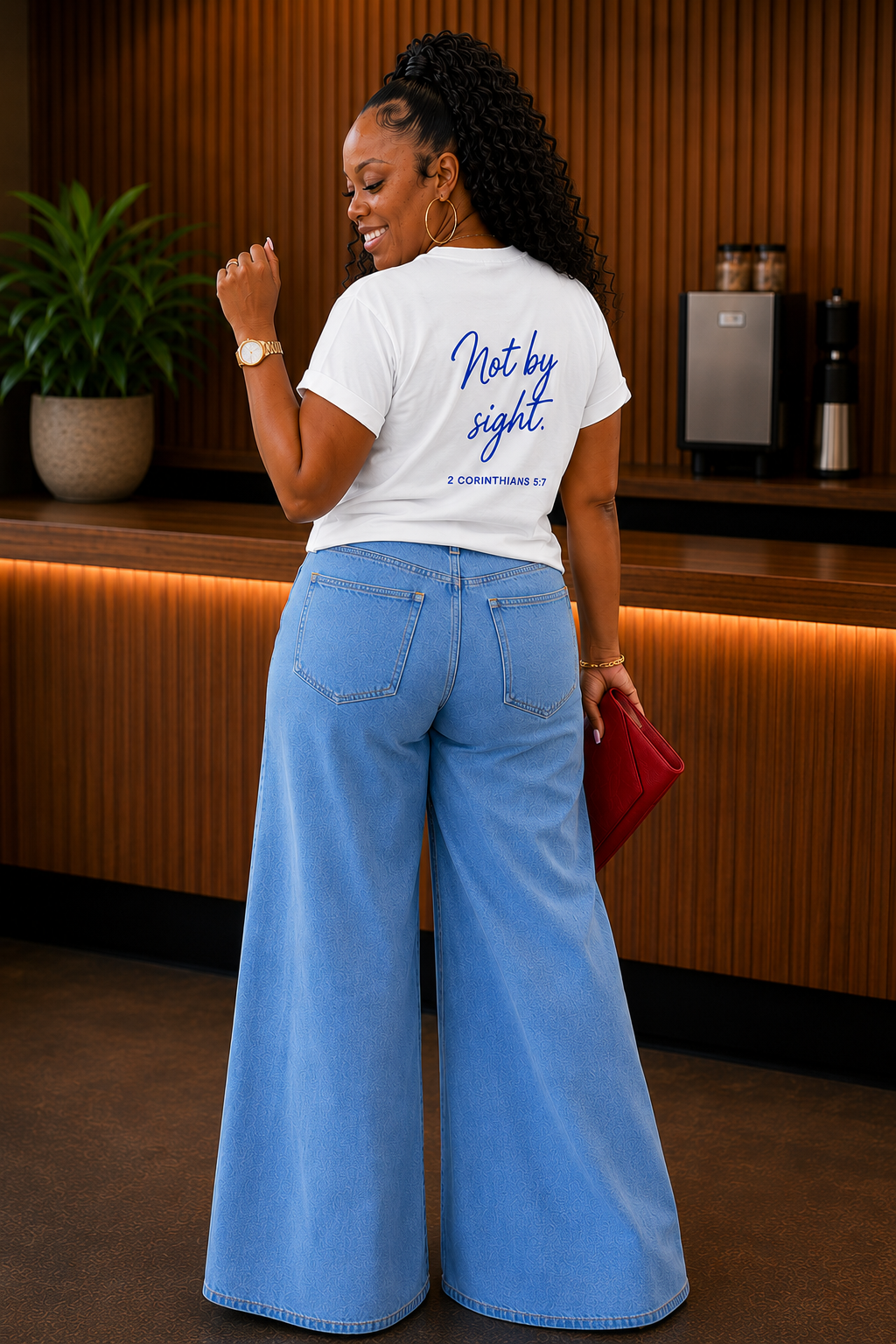 WALK BY FAITH (RED,WHITE & BLUE)