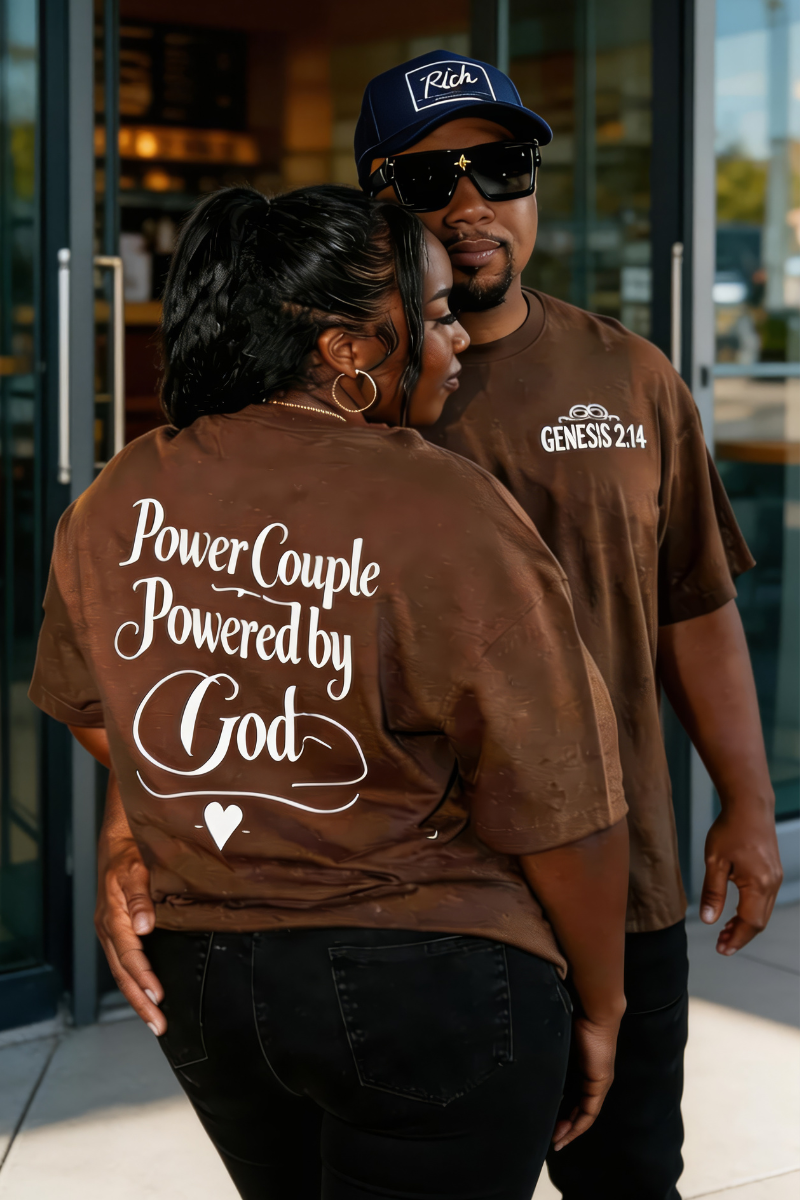 POWER COUPLE T-SHIRT [GENESIS 2:24]